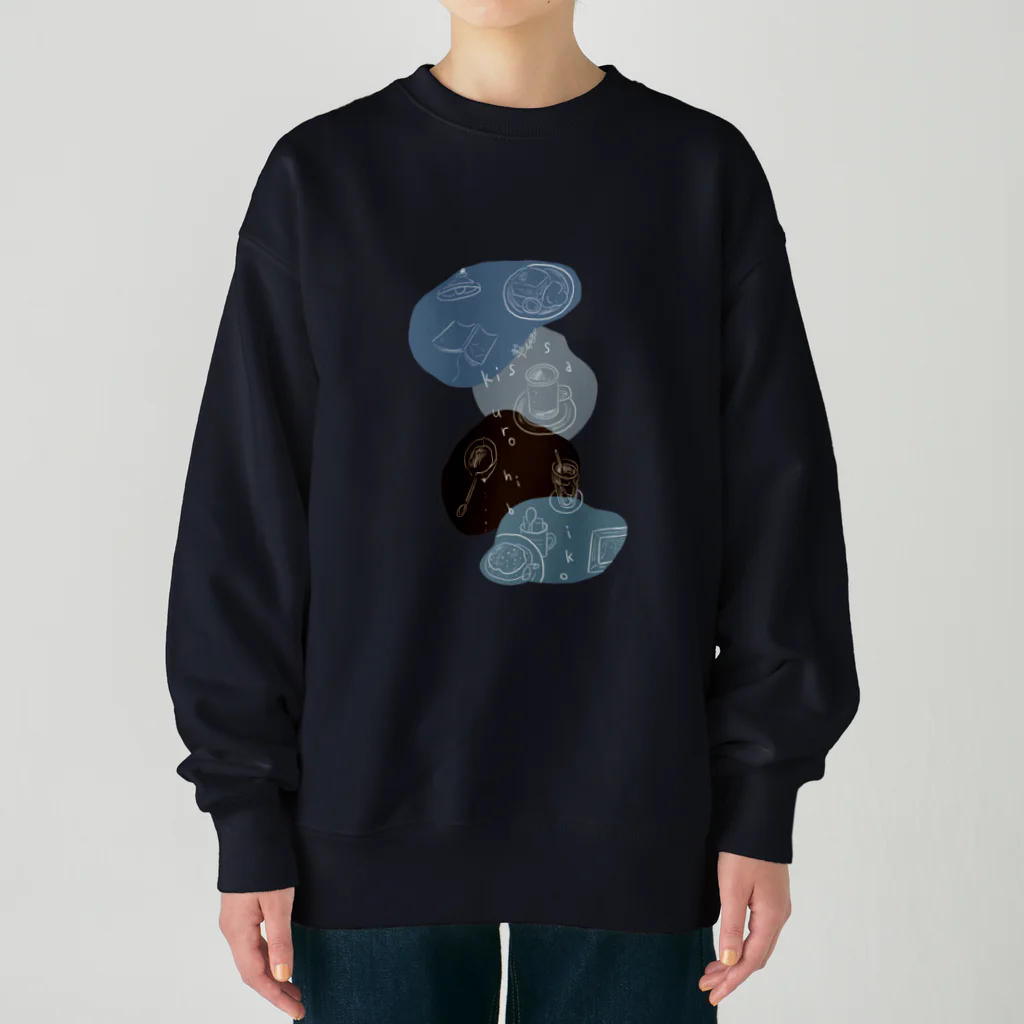 喫茶うろひびこ｜吉祥寺の気ままな時間 Heavyweight Crew Neck Sweatshirt