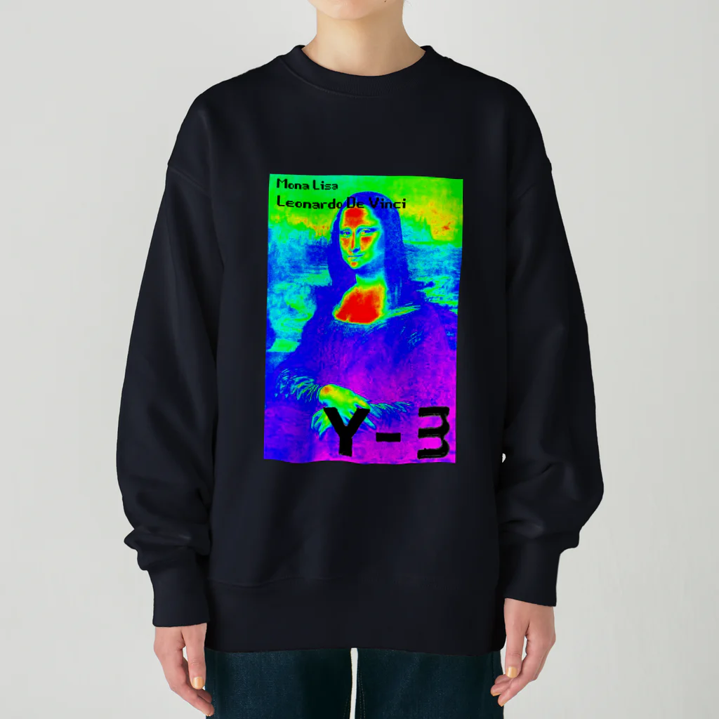 B-ig S-ilhouette Y-mのY-m digital thermography Monna Lisa  ヘビーウェイトスウェット