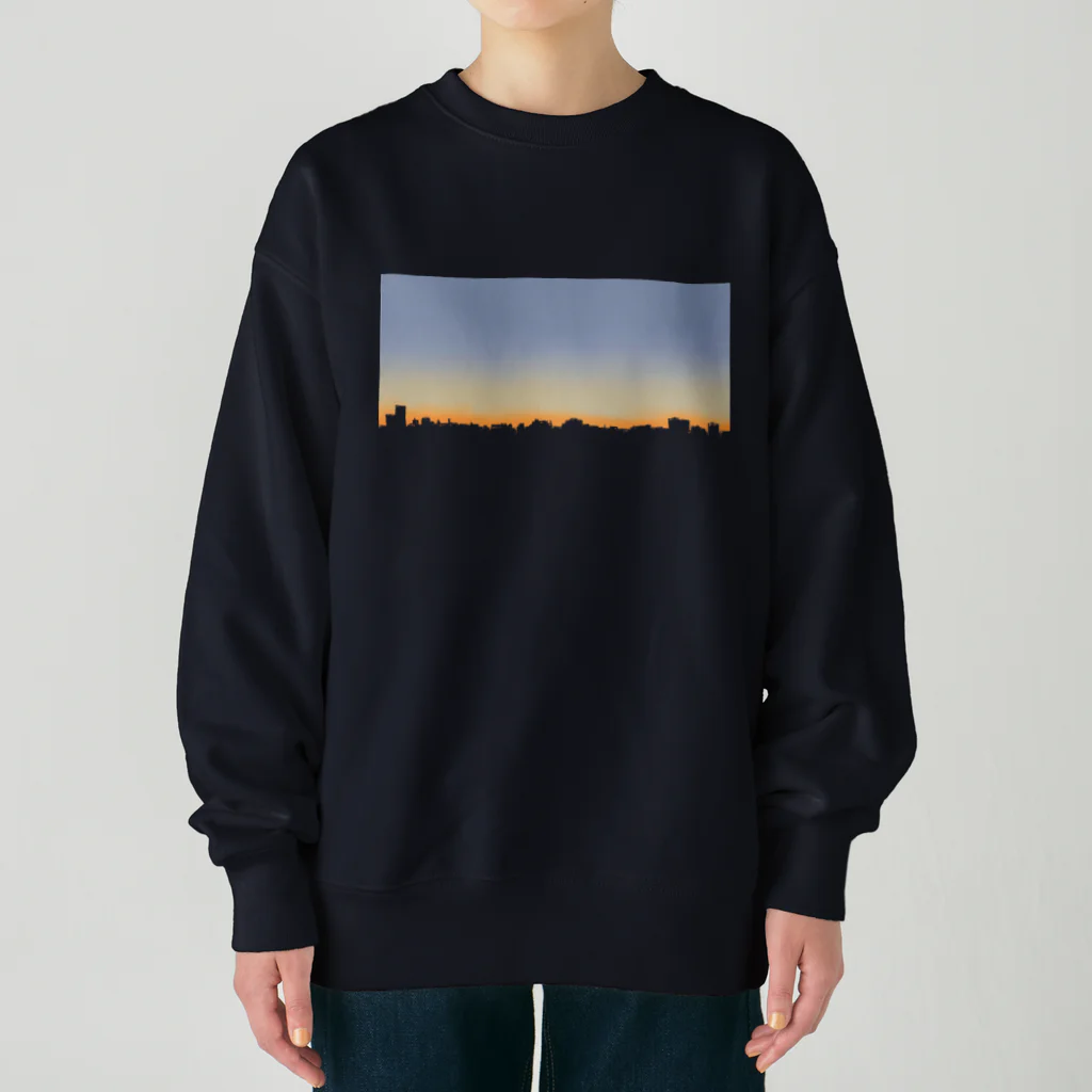 memo-s notesのsunrise Heavyweight Crew Neck Sweatshirt