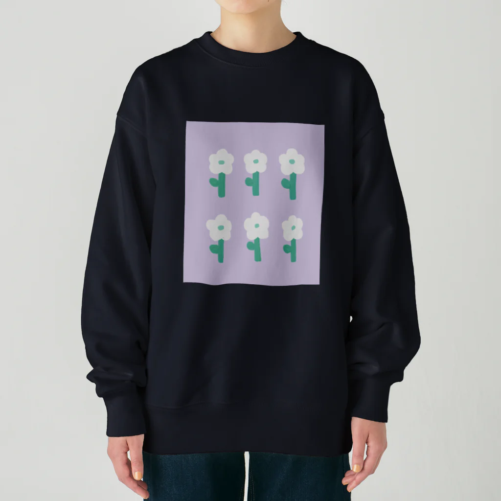 mitsui eimiのやわらかな花(タオヤカ) Heavyweight Crew Neck Sweatshirt