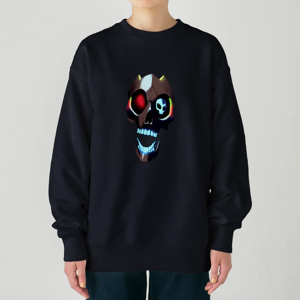 GORIPUSHのサイバースカル Heavyweight Crew Neck Sweatshirt