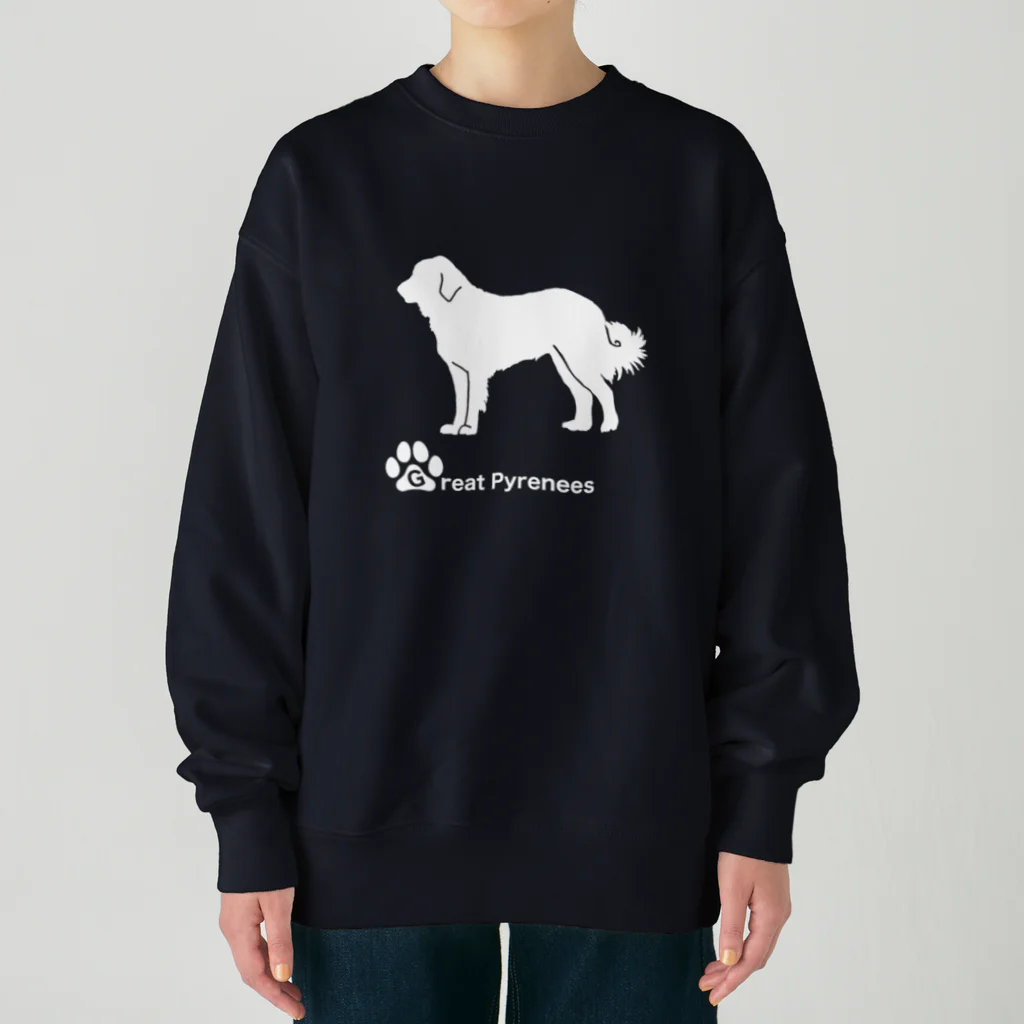 bow and arrow のグレートピレニーズ Heavyweight Crew Neck Sweatshirt