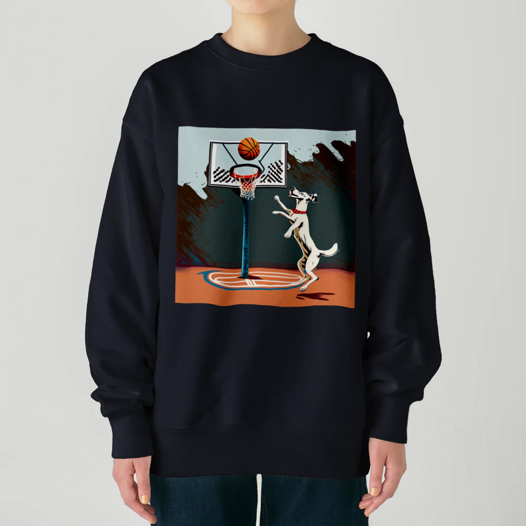 pannacotta1110の左手はそえるだけ Heavyweight Crew Neck Sweatshirt