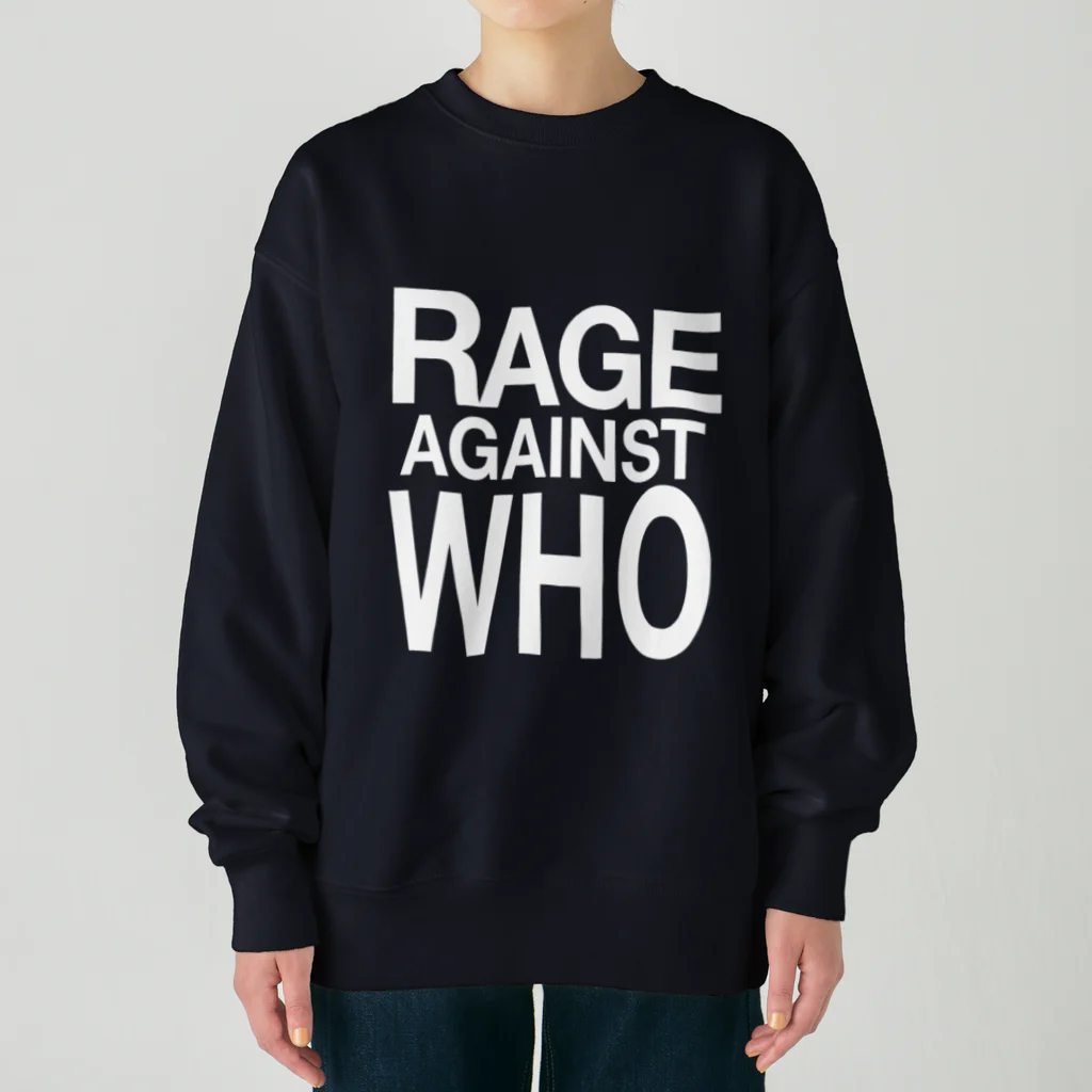 NET SHOP MEKのRAGE AGAINST WHO ヘビーウェイトスウェット