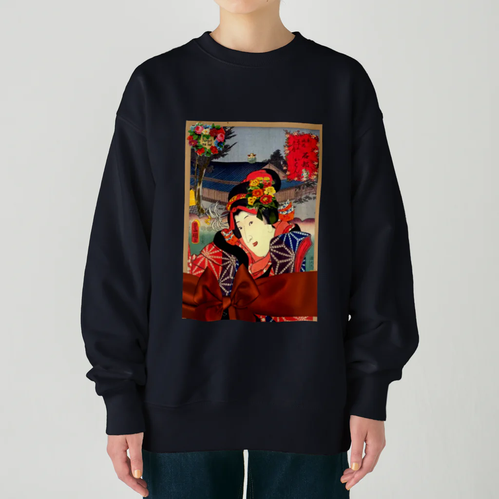 saitosekaiのお江戸ガーリー Heavyweight Crew Neck Sweatshirt