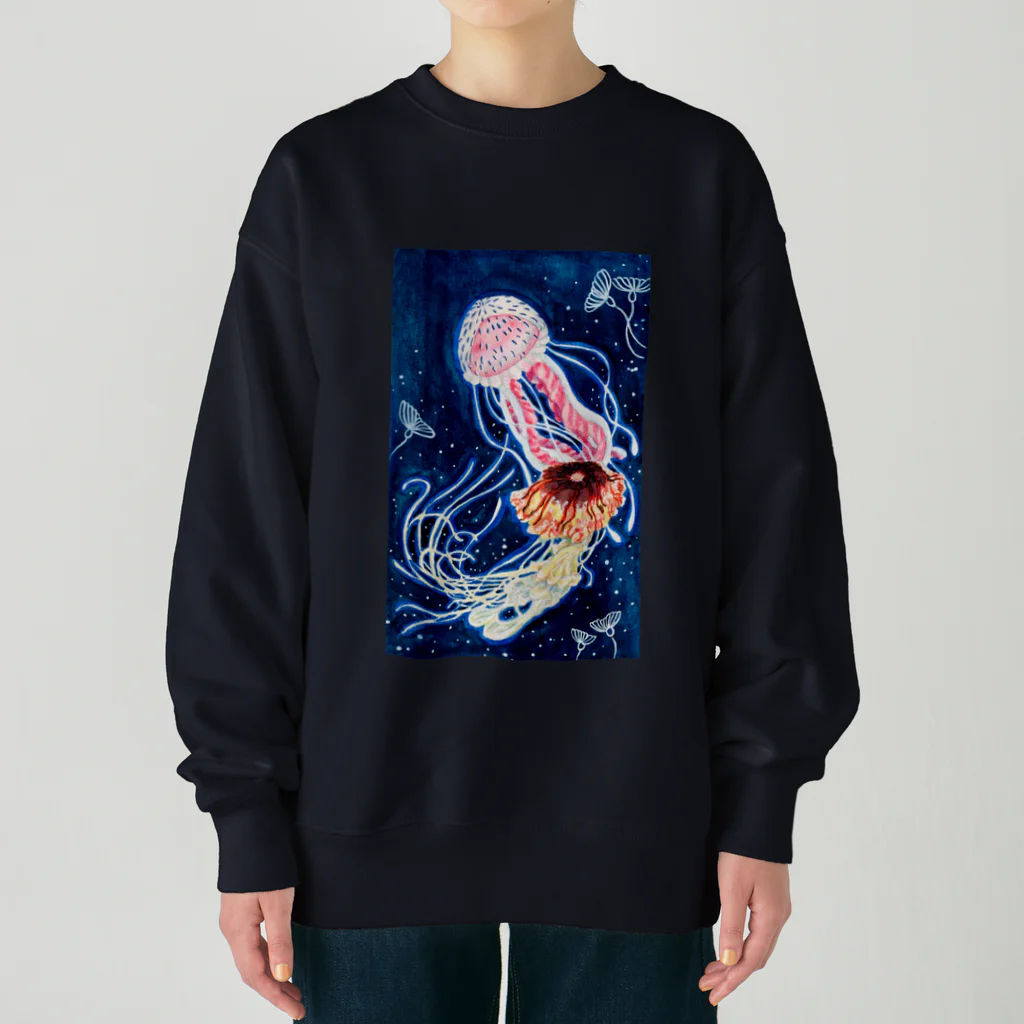 JapaneseArt Yui Shopの海月のワルツ Heavyweight Crew Neck Sweatshirt