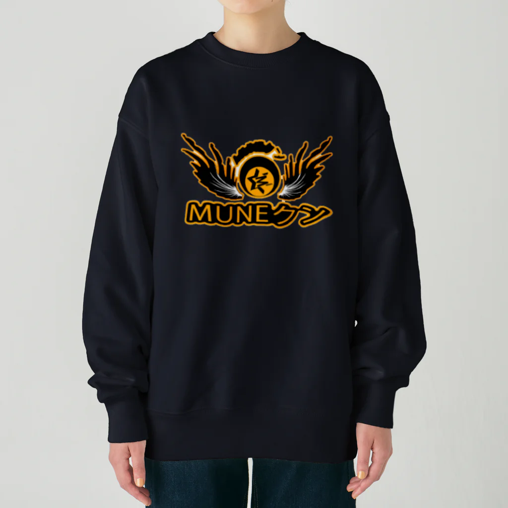 MUNE-KUNのMUNEクン アート 表裏プリント ヘビーウェイトスウェット 025 Heavyweight Crew Neck Sweatshirt