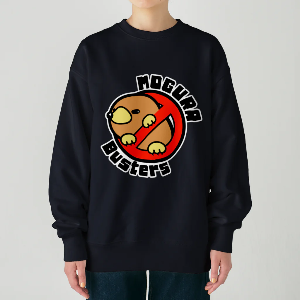 ぱてぃねす∞しょっぷのもぐらばすたーず Heavyweight Crew Neck Sweatshirt