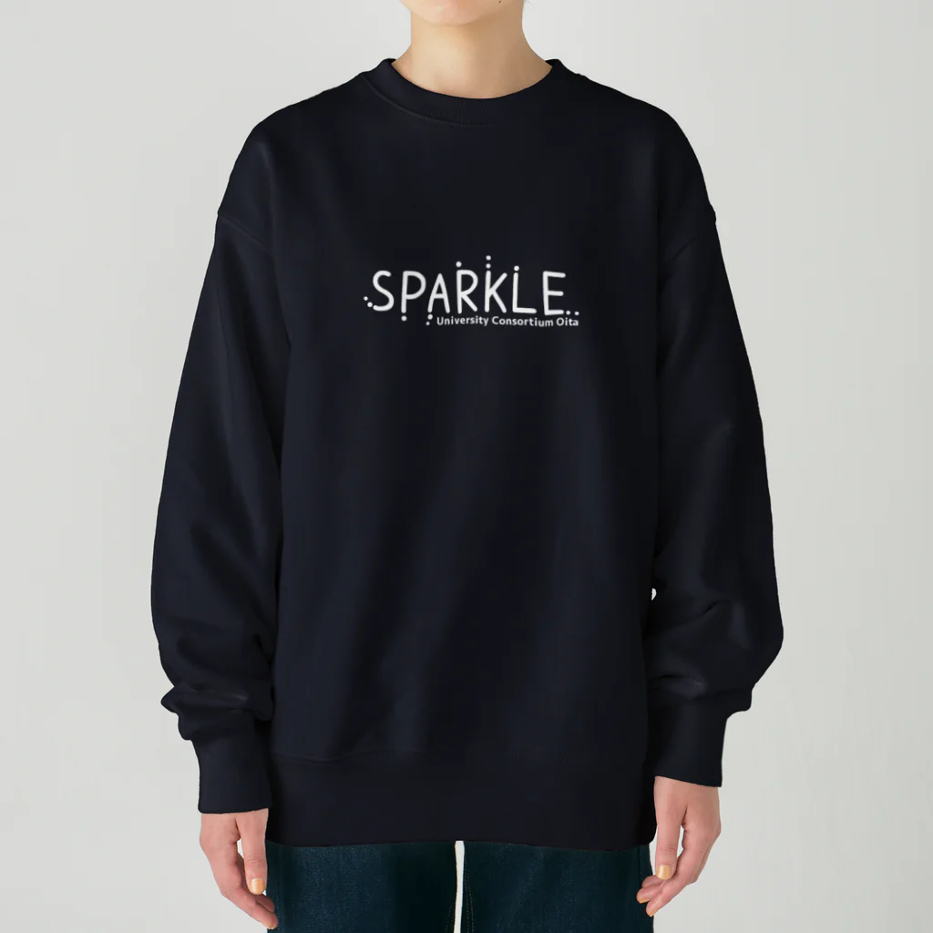 SPARKLEのSPARKLE-ドロップス shiro Heavyweight Crew Neck Sweatshirt