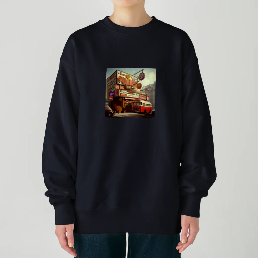 MOONY'S Wine ClosetのTime Travel Heavyweight Crew Neck Sweatshirt