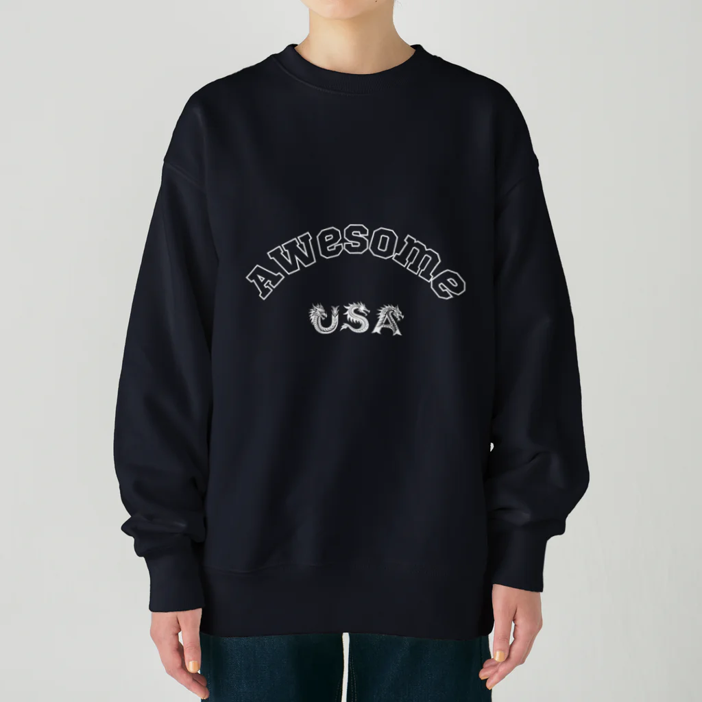 AwagoModeのAwesome USA Type1 (1) Heavyweight Crew Neck Sweatshirt