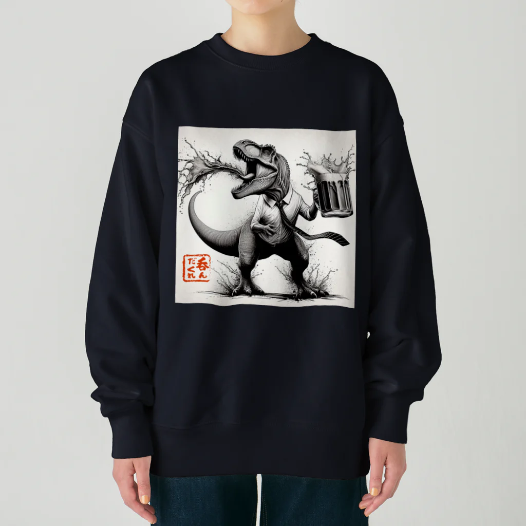 PALA's SHOP　cool、シュール、古風、和風、の呑んだくれ！　 Heavyweight Crew Neck Sweatshirt