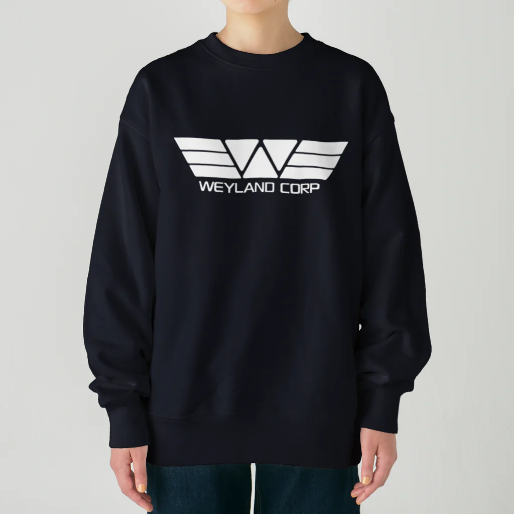 stereovisionの架空企業シリーズ『Weyland Corp』 Heavyweight Crew Neck Sweatshirt