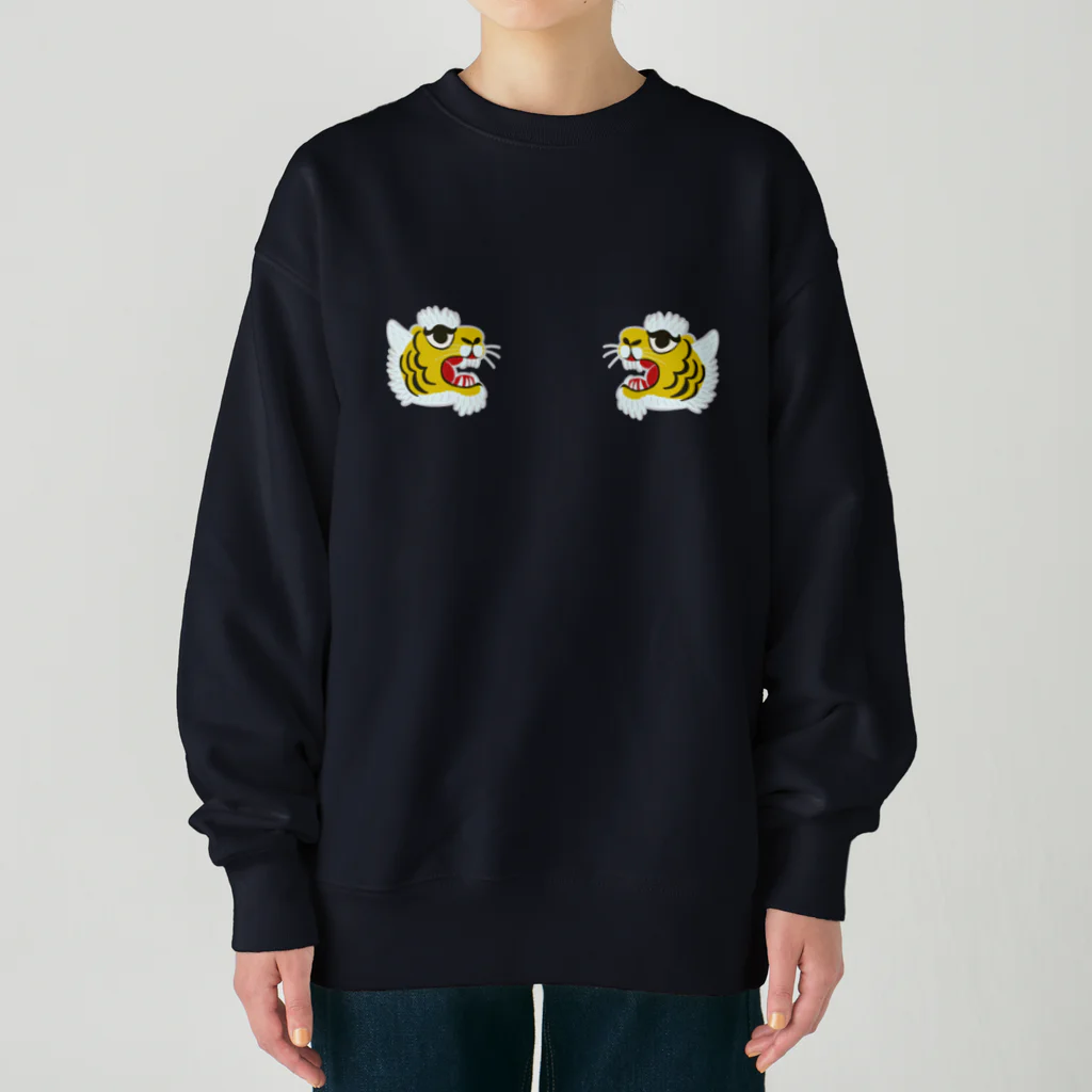 スロータイプ書店 Slowtype Booksのゆるスカタイガー 160 Heavyweight Crew Neck Sweatshirt