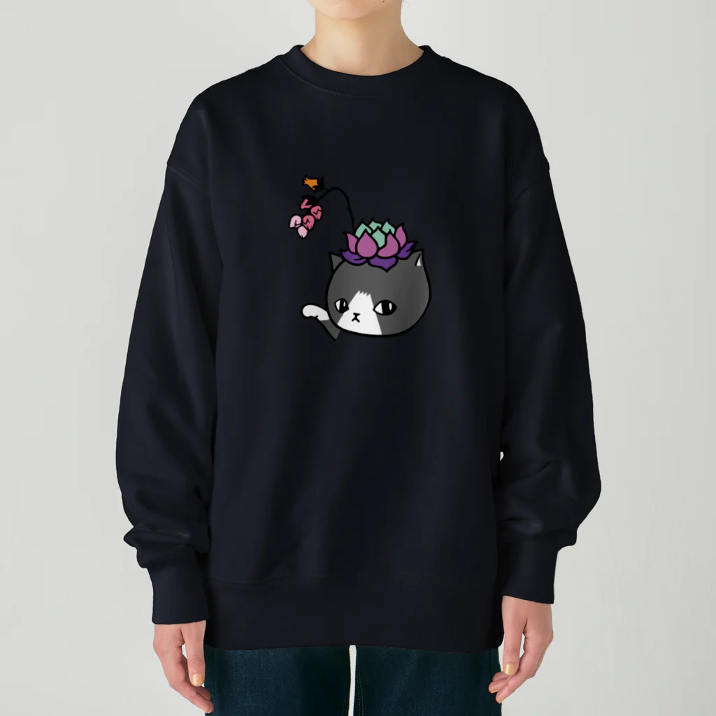 nanaqsaのエケネコ Heavyweight Crew Neck Sweatshirt