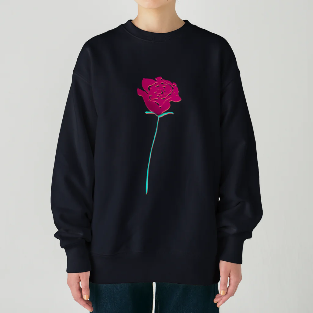 NIKORASU GOのローズ Heavyweight Crew Neck Sweatshirt