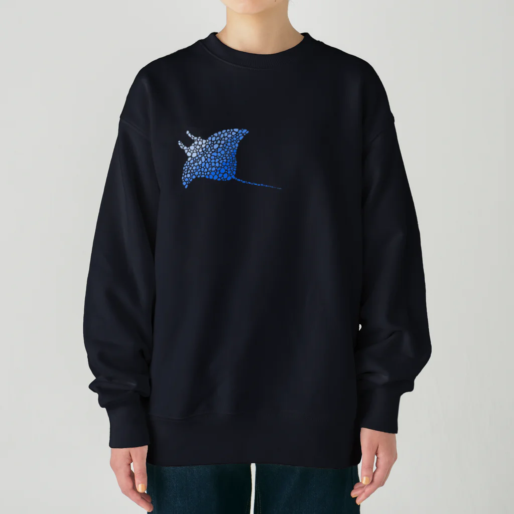 栗坊屋のブルーマンタ Heavyweight Crew Neck Sweatshirt