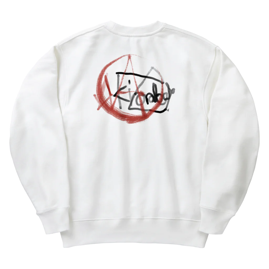 AkironBoy's_Shopの異世界　貧困が広がり、ダメになりました。 Heavyweight Crew Neck Sweatshirt