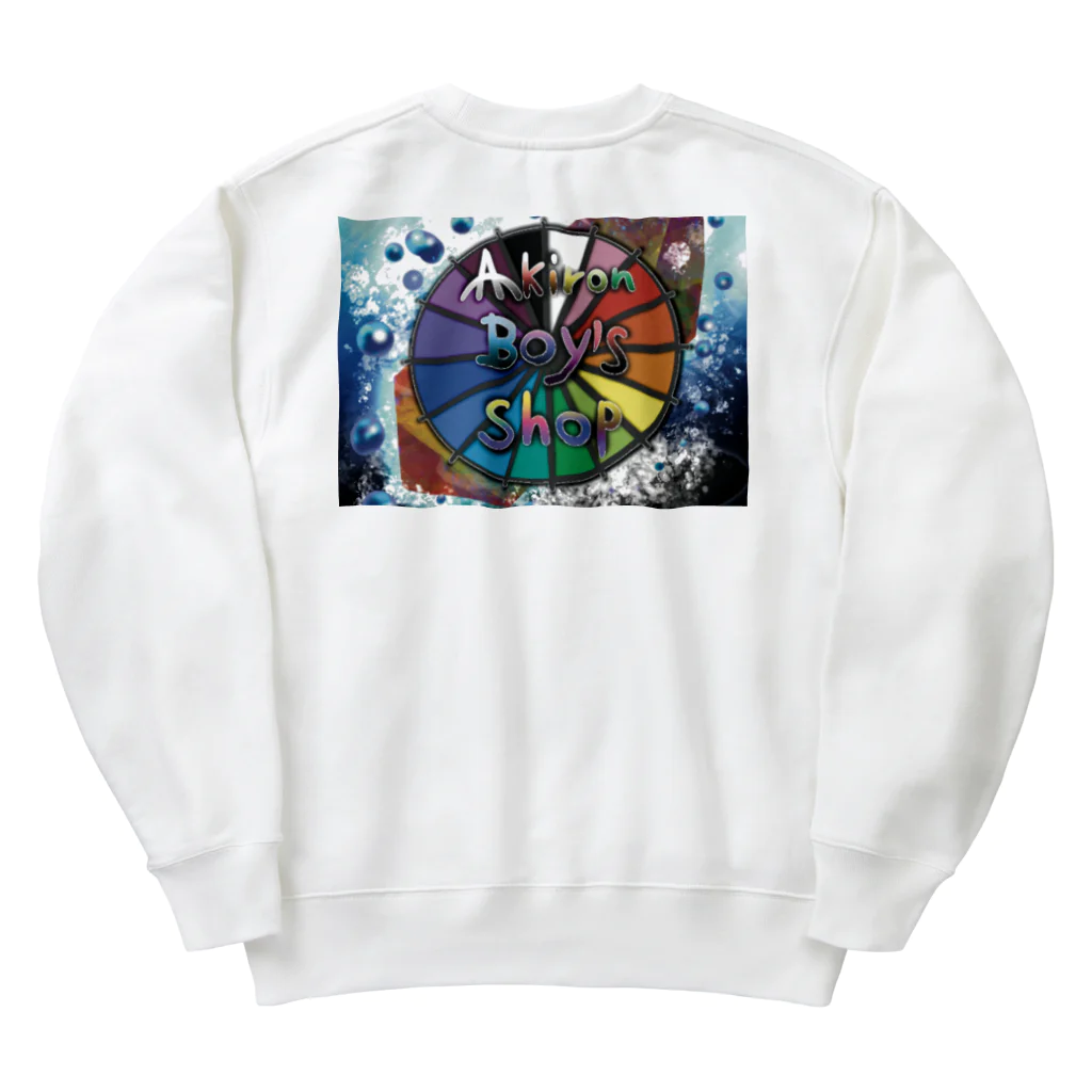 AkironBoy's_ShopのPEACE AND LOVE 〜平和と愛は何処からくるのか❓〜 Heavyweight Crew Neck Sweatshirt