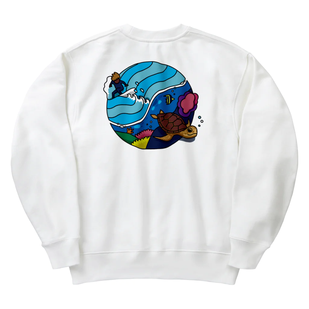 8anna storeのサーフandタートル！ Heavyweight Crew Neck Sweatshirt