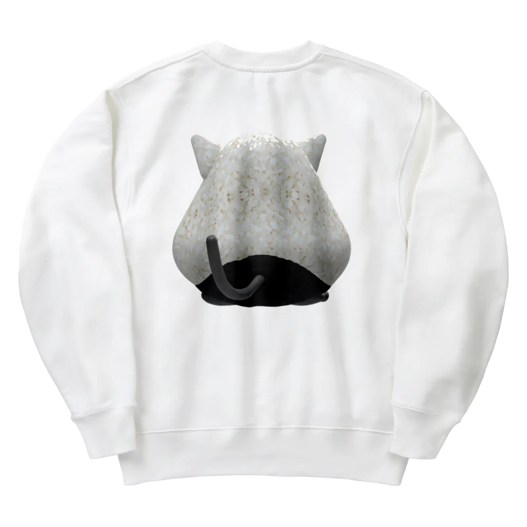 LONESOME TYPE ススの猫おにぎり🐱🍙（猫味） Heavyweight Crew Neck Sweatshirt