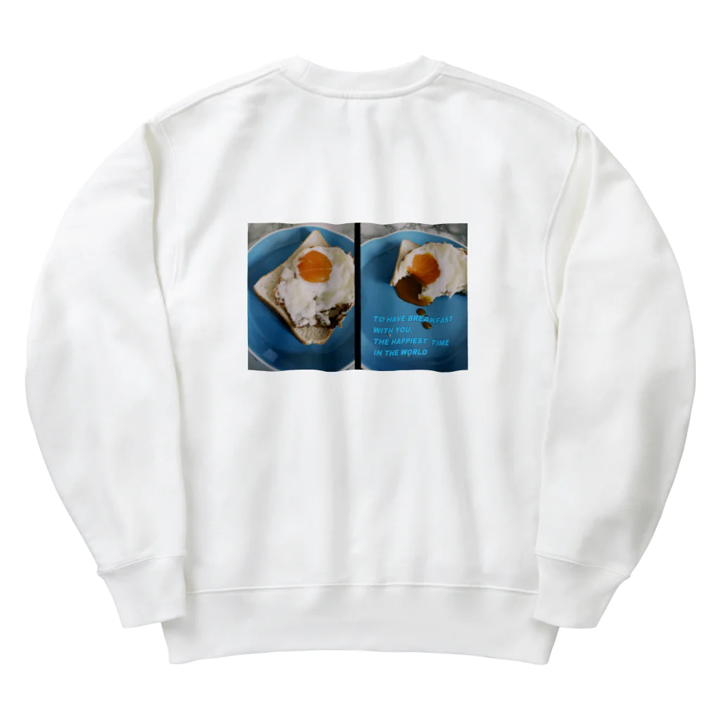 🌟🌟北斗七星🌟🌟のBREAKFAST WITH YOU Heavyweight Crew Neck Sweatshirt