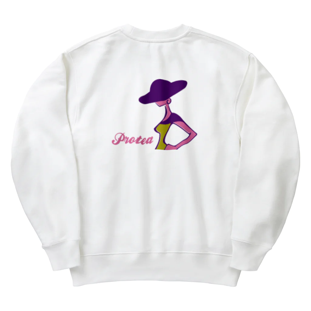 ProteaのMs.quaker hat Heavyweight Crew Neck Sweatshirt