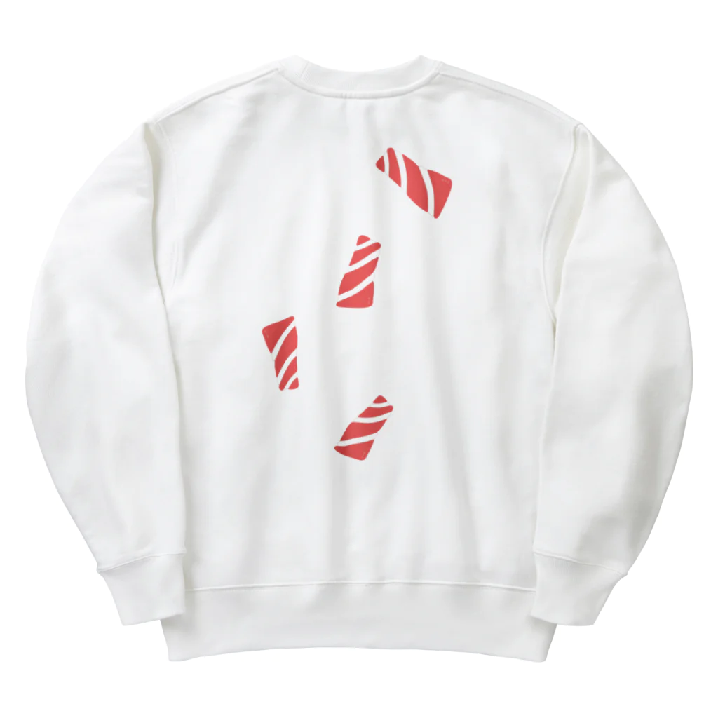 Mekki屋さんの大トロック Heavyweight Crew Neck Sweatshirt