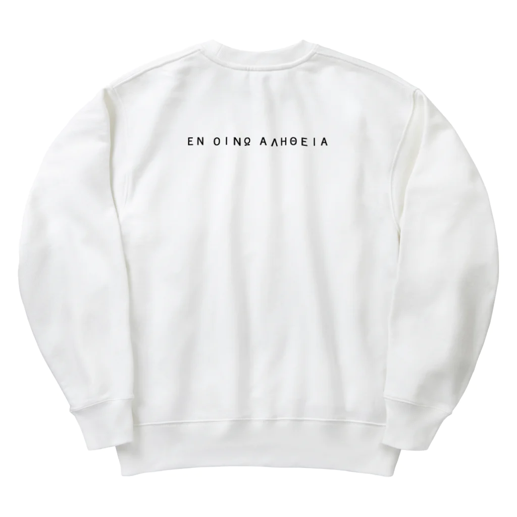 バッケーはるの酔っ払いディオニューソス Heavyweight Crew Neck Sweatshirt