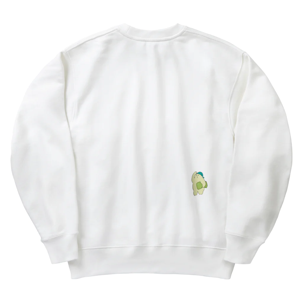 boorichanのあわてんぼうのイエティサンタ Heavyweight Crew Neck Sweatshirt