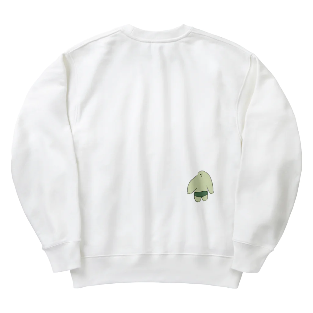 boorichanのグルメなイエティ Heavyweight Crew Neck Sweatshirt