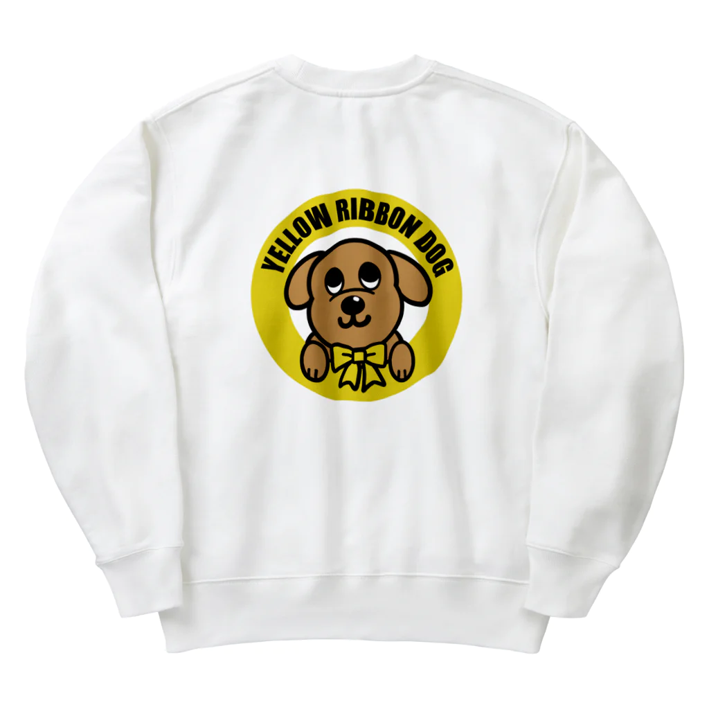 Yellow Ribbon Dog ShopのイエローリボンドッグのボンちゃんJr. Heavyweight Crew Neck Sweatshirt