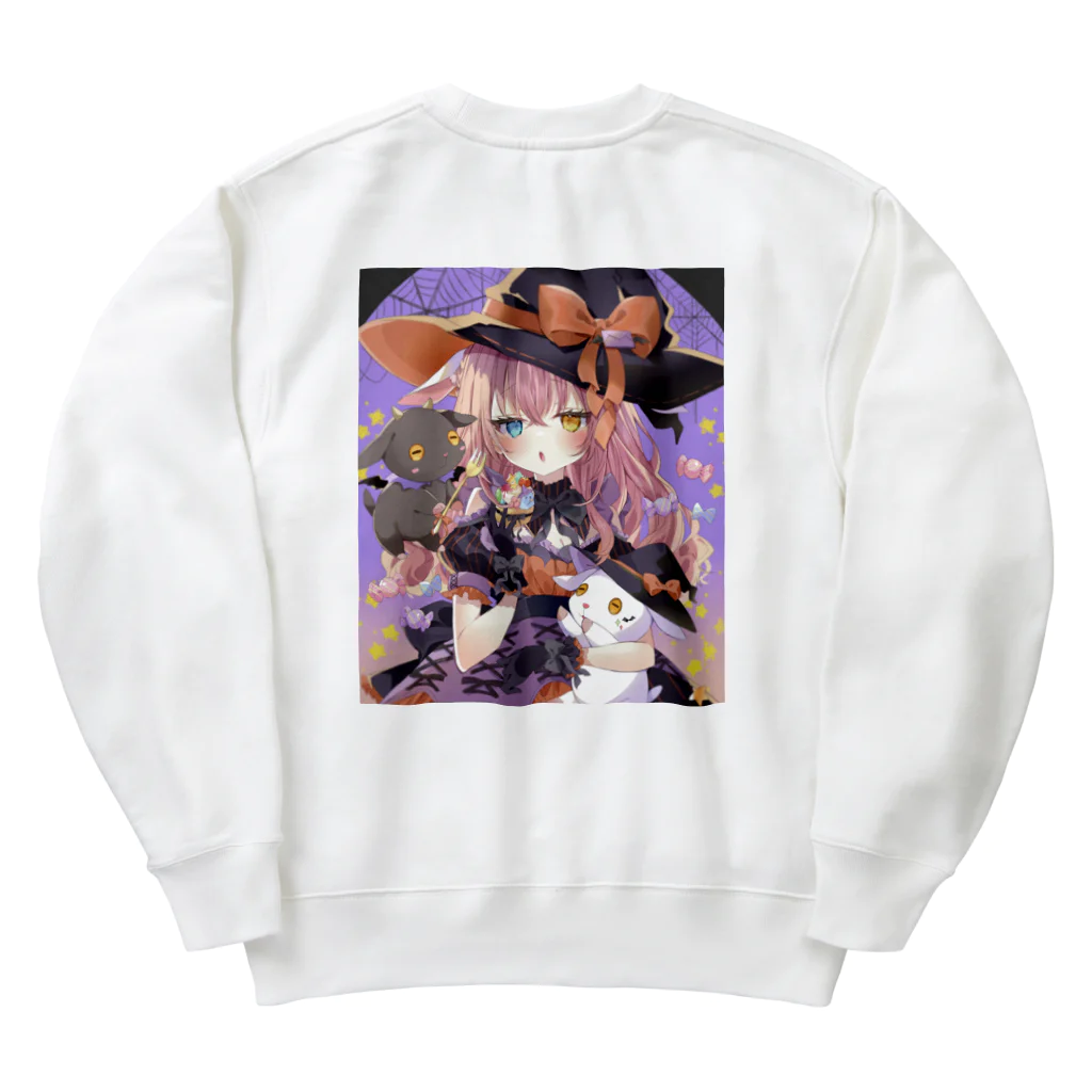 槙花つくし📮🕊の【ハロウィン】両面印刷スウェット Heavyweight Crew Neck Sweatshirt