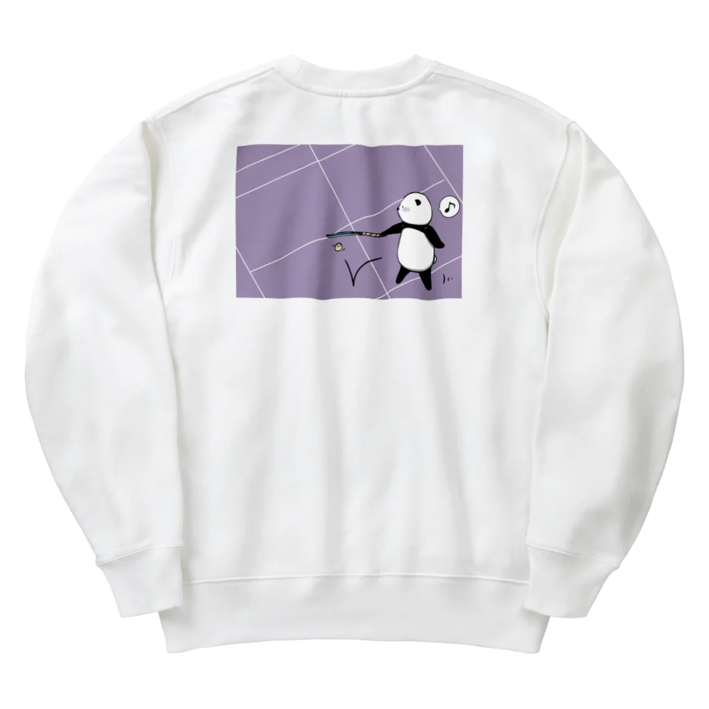 Mijisanのテニスぱんだくん Heavyweight Crew Neck Sweatshirt