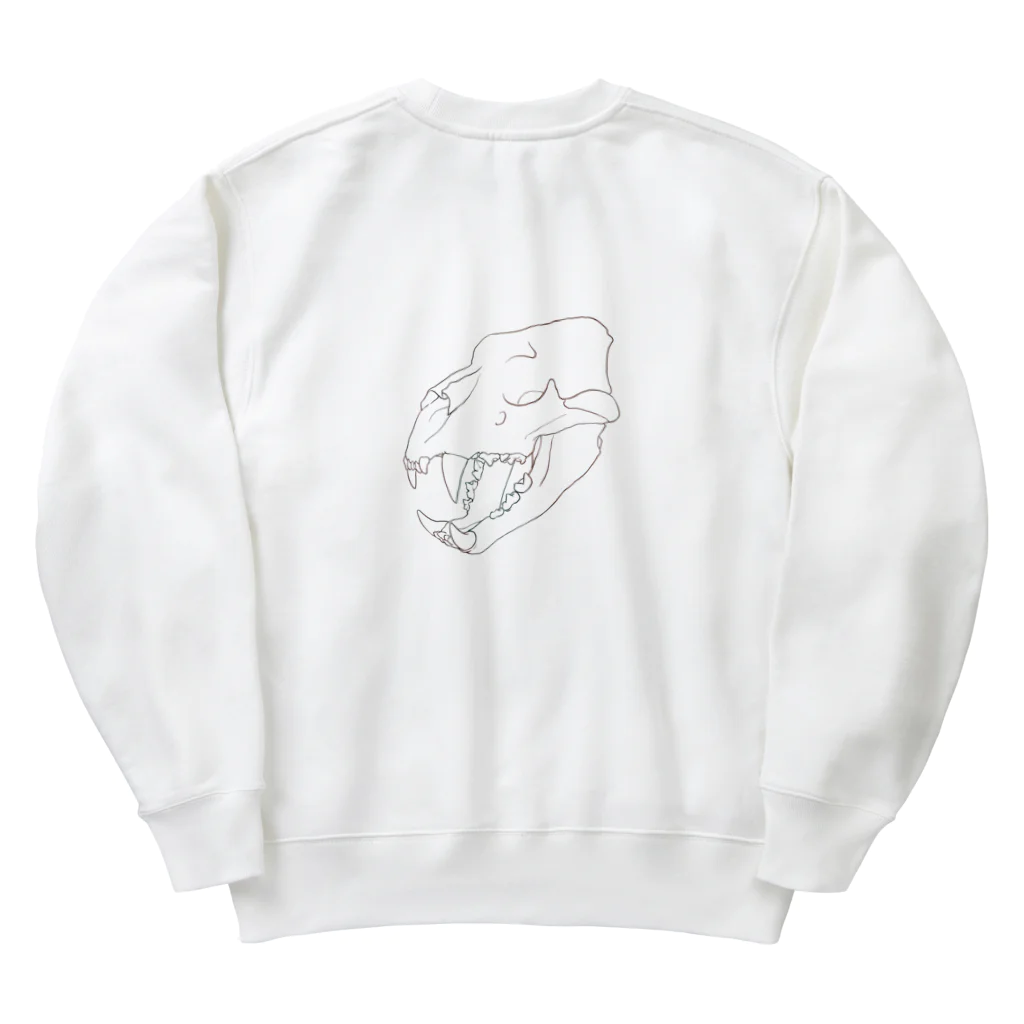 蟻山のtiger skull Heavyweight Crew Neck Sweatshirt