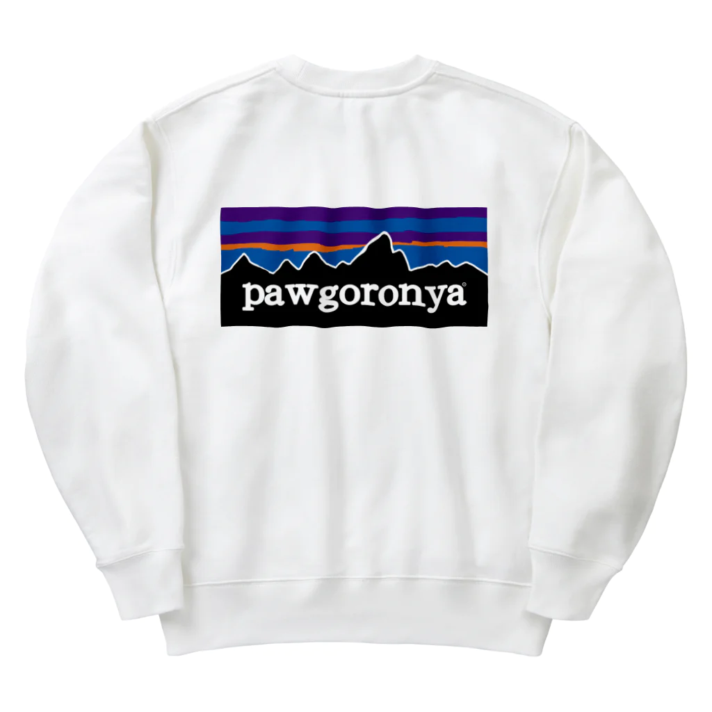 のいたんのぱうごろにゃー Heavyweight Crew Neck Sweatshirt