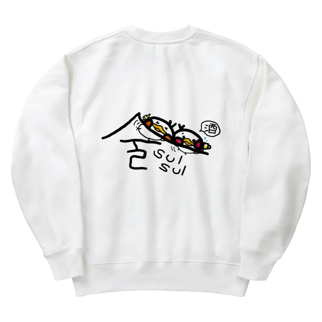 スリスリのSUL鳥 Heavyweight Crew Neck Sweatshirt