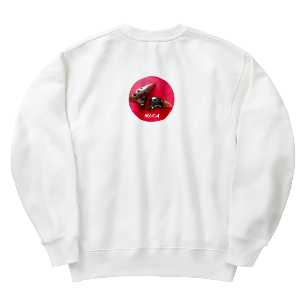 IRUCA OcarinaのIRUCA Ocarina (ロゴ入) Heavyweight Crew Neck Sweatshirt