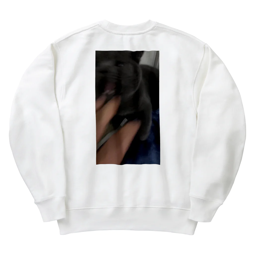 The second の激怒猫 Heavyweight Crew Neck Sweatshirt