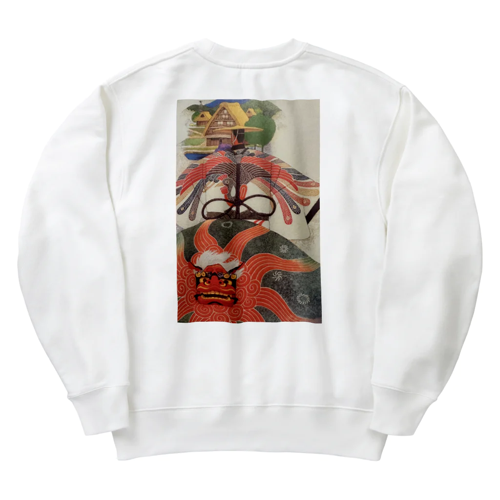 招福堂 玉屋の高山祭 Heavyweight Crew Neck Sweatshirt