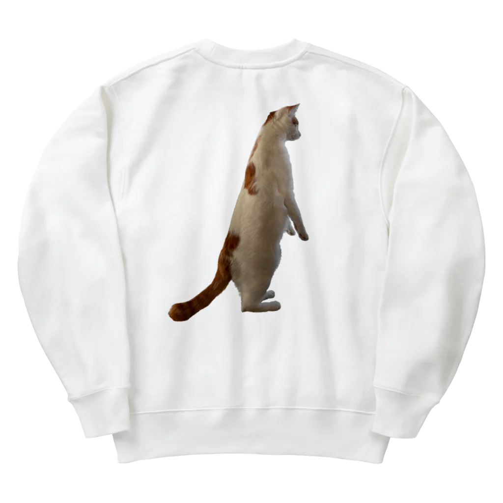 ☆家猫カンパニー社員グッズ☆のスタンディングきびだんご Heavyweight Crew Neck Sweatshirt