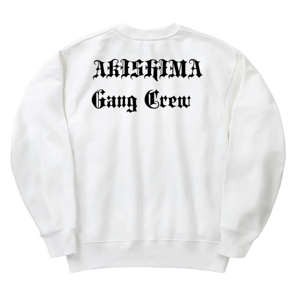 AKISHIMA-GCの🙆‍♂️AKISHIMA BAD BOYZ Tシャツ🙆‍♂️ Heavyweight Crew Neck Sweatshirt