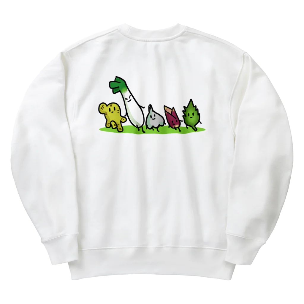 kokonatu-boxのあつまれ薬味部 Heavyweight Crew Neck Sweatshirt