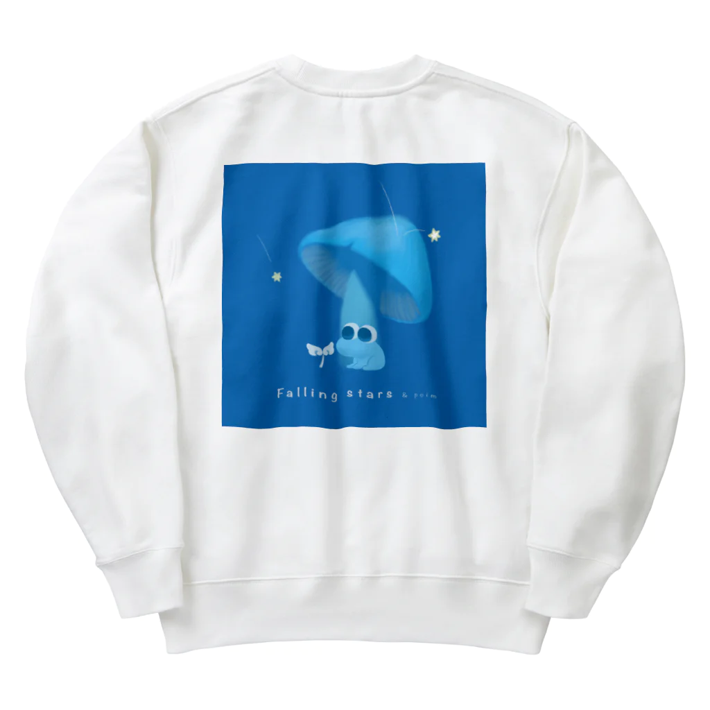 Bluel《ブルール》のポイムと流れ星 Heavyweight Crew Neck Sweatshirt