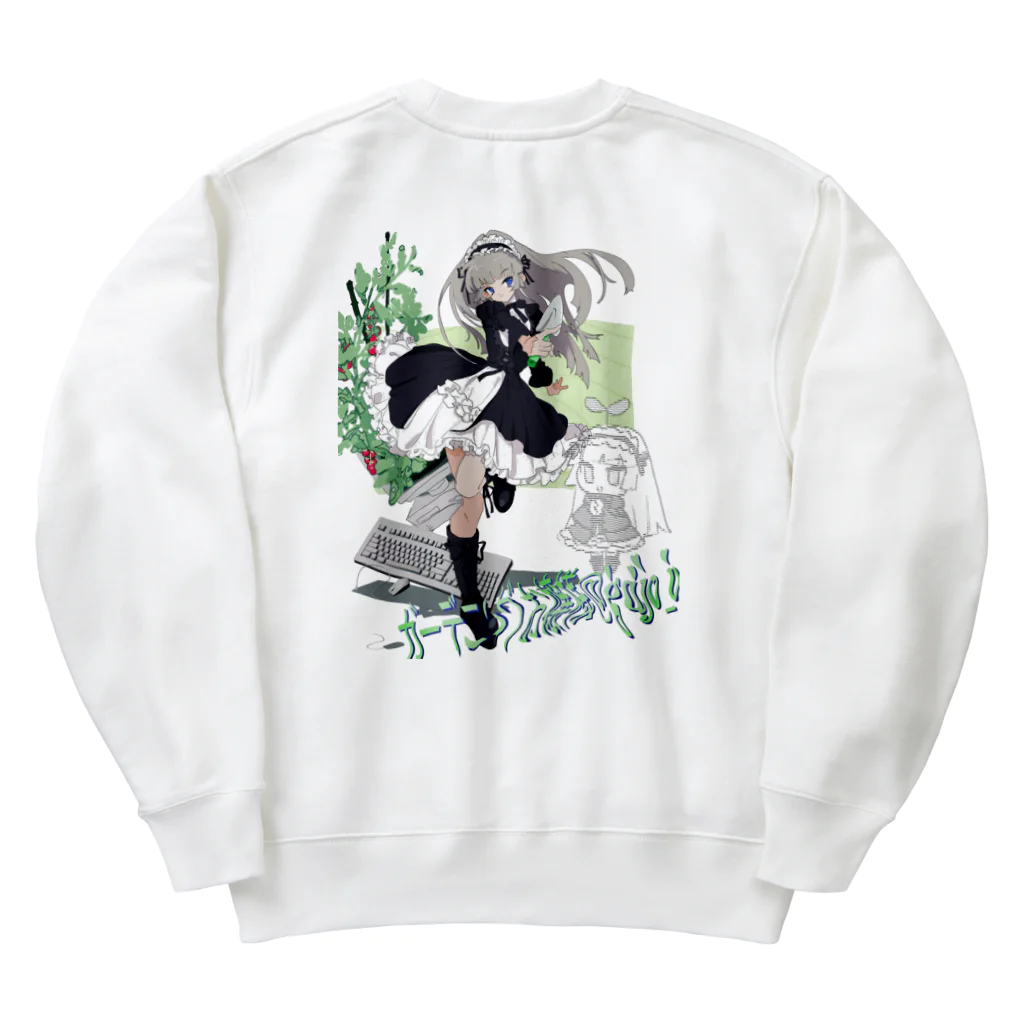 ガーデニングお嬢様直売所のガーデニングお嬢様購買部 Heavyweight Crew Neck Sweatshirt