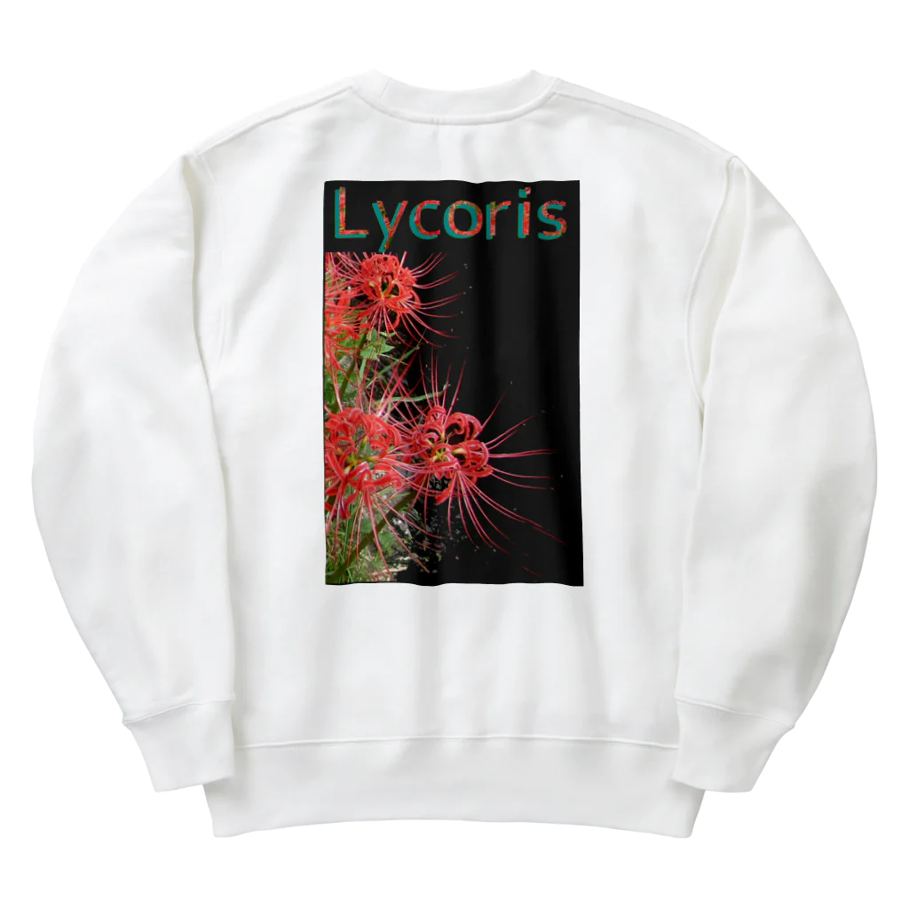 アニマル四字熟語のリコリス　彼岸花　LYCORIS Heavyweight Crew Neck Sweatshirt