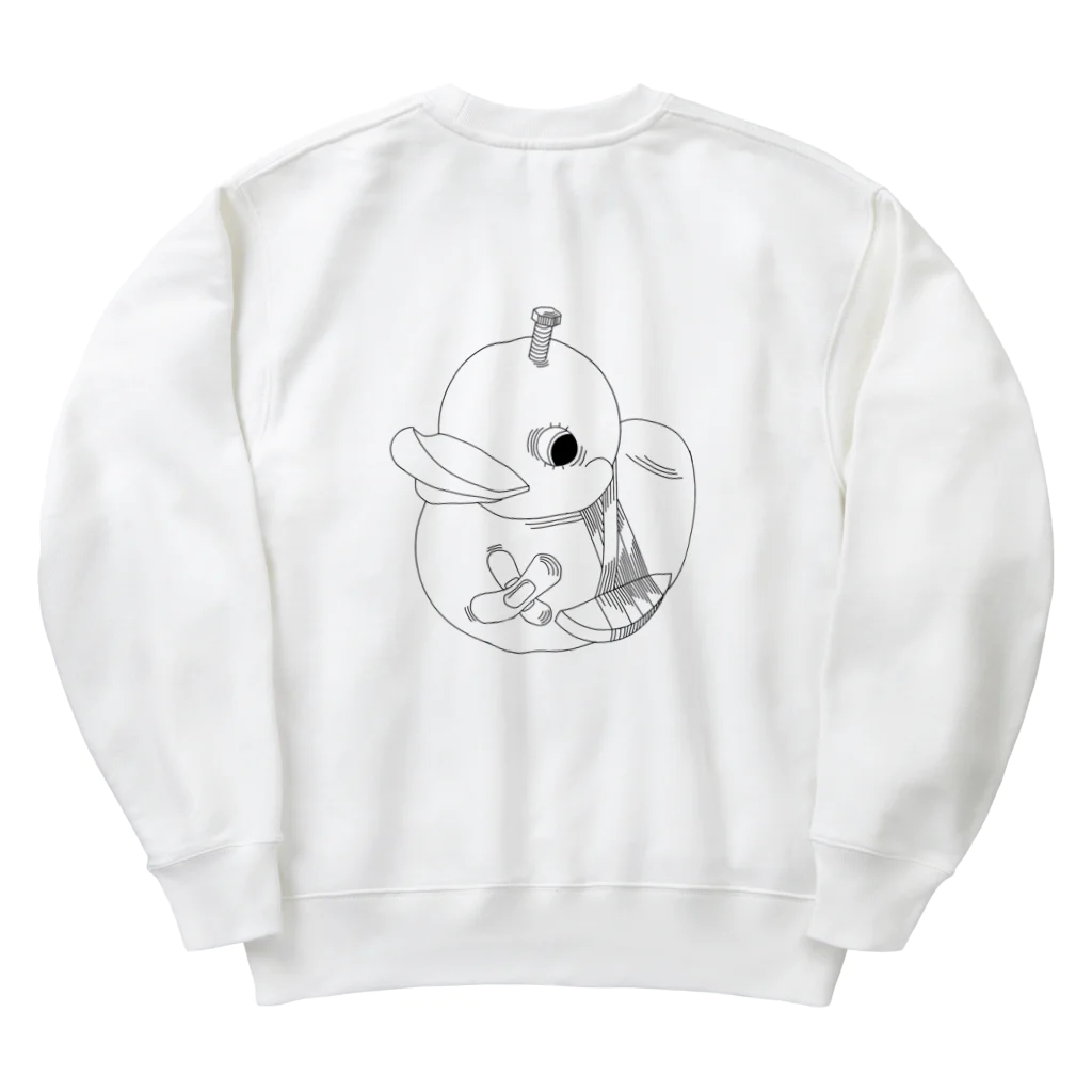 乃atoのアヒル×病み Heavyweight Crew Neck Sweatshirt