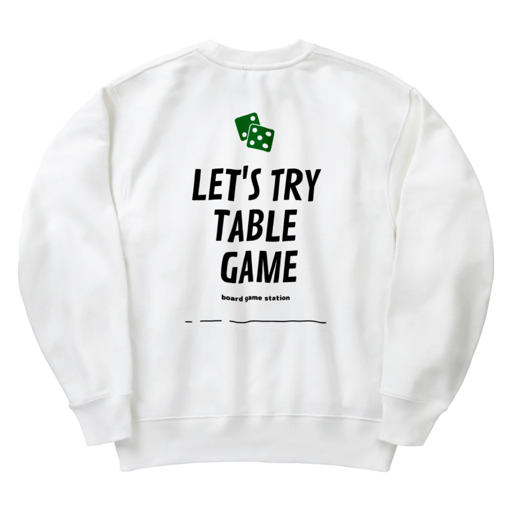 DaiJuNのボードゲームステーショングッズ Heavyweight Crew Neck Sweatshirt