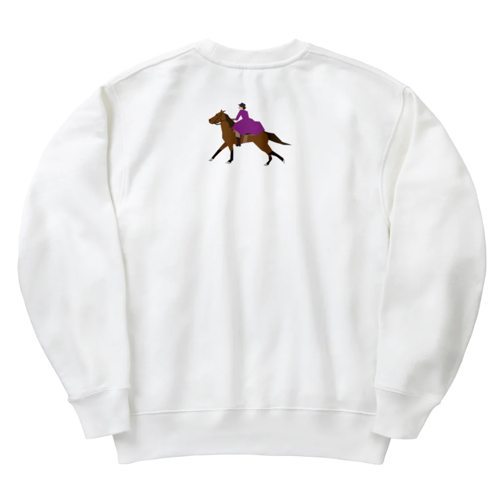 momsdsnマムスデザインの乗馬キャンター／駆け足_ Heavyweight Crew Neck Sweatshirt