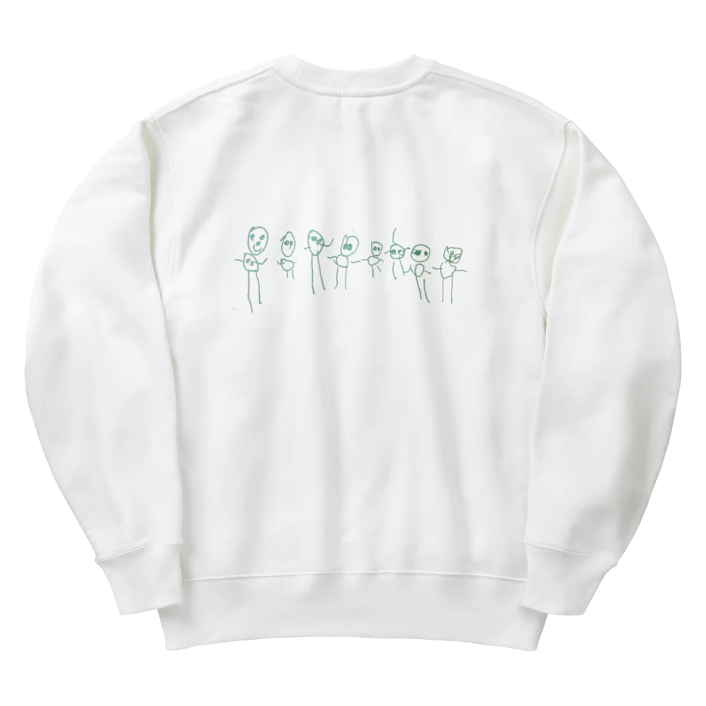 rakugaki storeのらくがきふぁみりー Heavyweight Crew Neck Sweatshirt